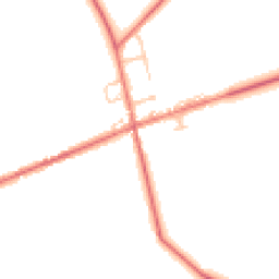 Daytime road noise heatmap for CA15 7SS