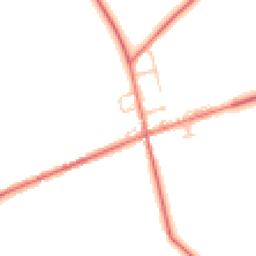 Daytime road noise heatmap for CA15 7ST