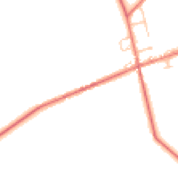Daytime road noise heatmap for CA15 8AA