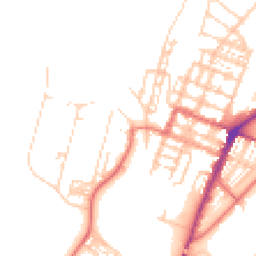 Daytime road noise heatmap for CA15 8AE