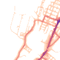 Daytime road noise heatmap for CA15 8BG