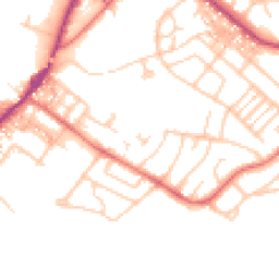 Daytime road noise heatmap for CA15 8HN