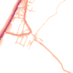 Daytime road noise heatmap for CA15 8QP