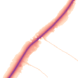 Daytime road noise heatmap for CA15 8RR