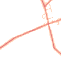 Daytime road noise heatmap for CA15 8ST