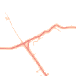 Daytime road noise heatmap for CA16 6AL