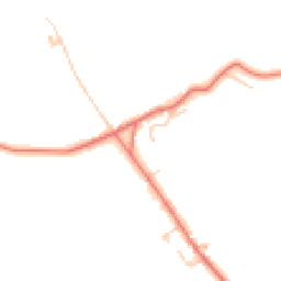 Daytime road noise heatmap for CA16 6AN