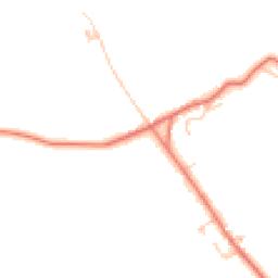 Daytime road noise heatmap for CA16 6AP