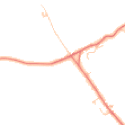Daytime road noise heatmap for CA16 6AS
