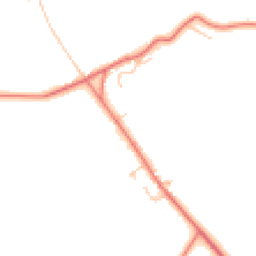 Daytime road noise heatmap for CA16 6AW