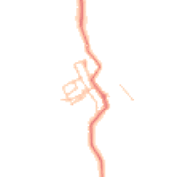 Daytime road noise heatmap for CA16 6BN