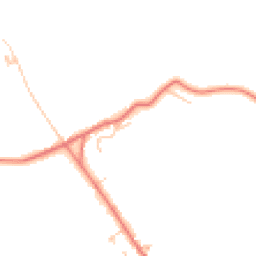Daytime road noise heatmap for CA16 6BQ
