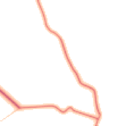 Daytime road noise heatmap for CA16 6DA
