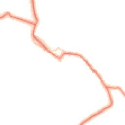 Daytime road noise heatmap for CA16 6DE