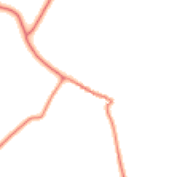 Daytime road noise heatmap for CA16 6DH