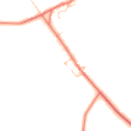 Daytime road noise heatmap for CA16 6DQ