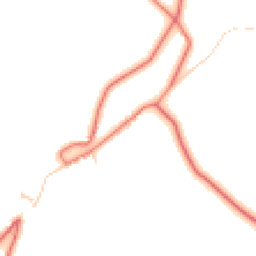 Daytime road noise heatmap for CA16 6EU