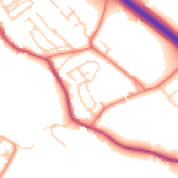 Daytime road noise heatmap for CA16 6FG