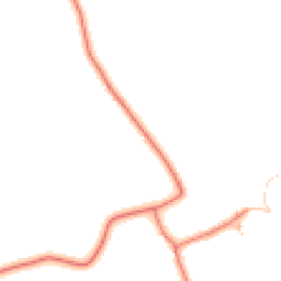 Daytime road noise heatmap for CA16 6LZ