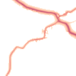 Daytime road noise heatmap for CA16 6PL