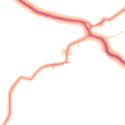 Daytime road noise heatmap for CA16 6PW