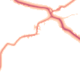 Daytime road noise heatmap for CA16 6QG