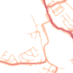 Daytime road noise heatmap for CA16 6QZ