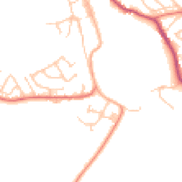 Daytime road noise heatmap for CA16 6RG