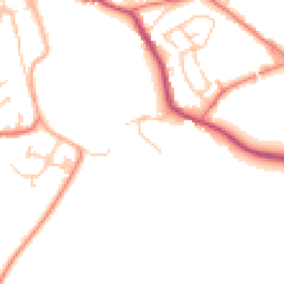 Daytime road noise heatmap for CA16 6UR