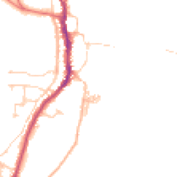 Daytime road noise heatmap for CA17 4AE