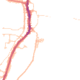 Daytime road noise heatmap for CA17 4AF