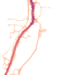 Daytime road noise heatmap for CA17 4AJ