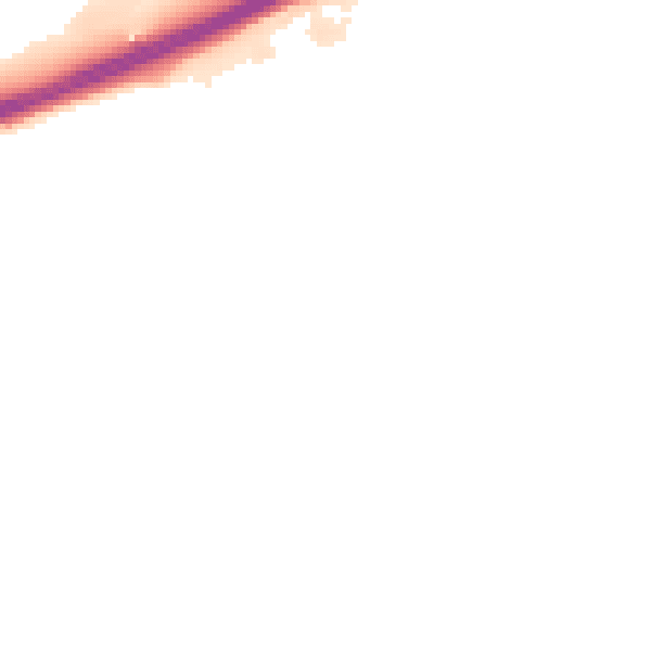 Night-time road noise heatmap for CA17 4DQ