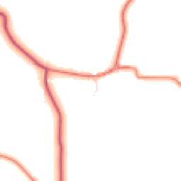 Daytime road noise heatmap for CA17 4DW