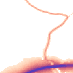 Daytime road noise heatmap for CA17 4DZ