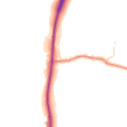 Daytime road noise heatmap for CA17 4EG