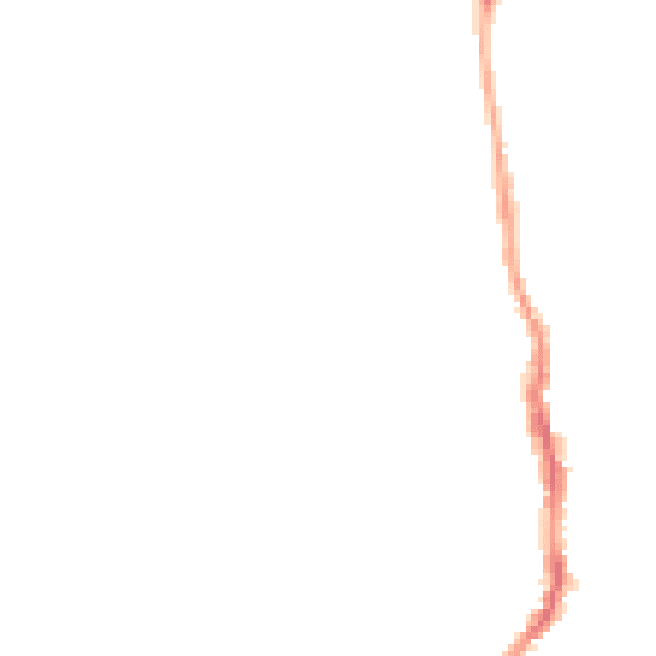 Night-time road noise heatmap for CA17 4EL