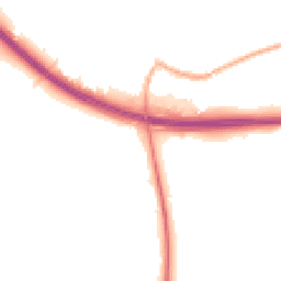 Night-time road noise heatmap for CA17 4EY
