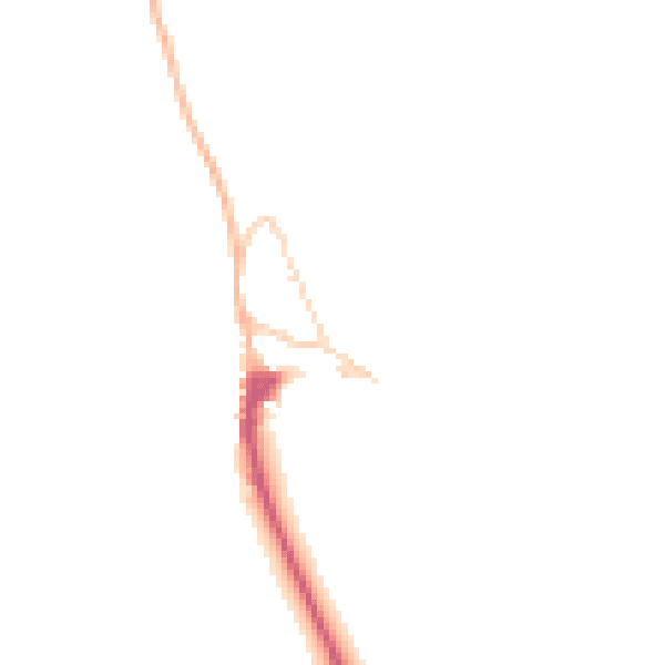 Daytime road noise heatmap for CA17 4JE