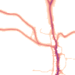 Daytime road noise heatmap for CA17 4JG