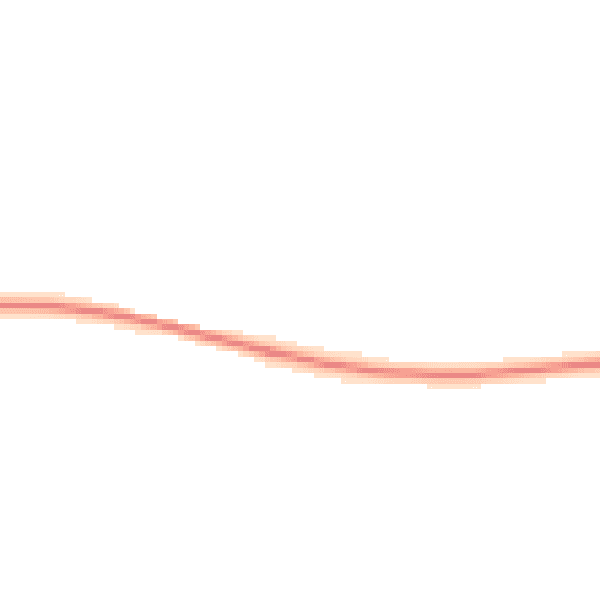 Night-time road noise heatmap for CA17 4NB