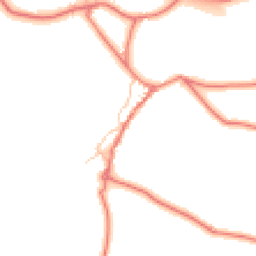 Daytime road noise heatmap for CA17 4NJ