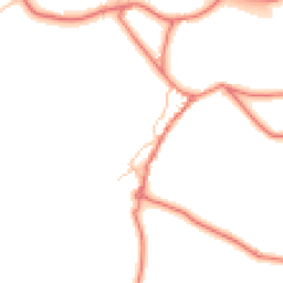 Daytime road noise heatmap for CA17 4NP