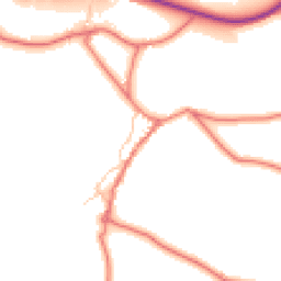 Daytime road noise heatmap for CA17 4NQ