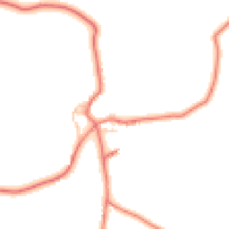 Daytime road noise heatmap for CA17 4PF