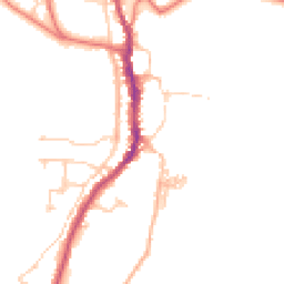Daytime road noise heatmap for CA17 4QD