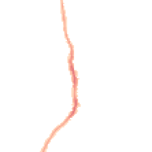 Night-time road noise heatmap for CA17 4QT