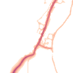 Daytime road noise heatmap for CA17 4SF
