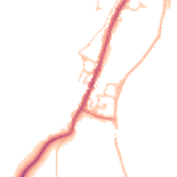 Daytime road noise heatmap for CA17 4SY