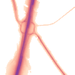 Night-time road noise heatmap for CA4 0AN